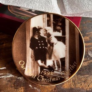 Hallmark Keepsake Ornament 1996 Our first Christmas Together